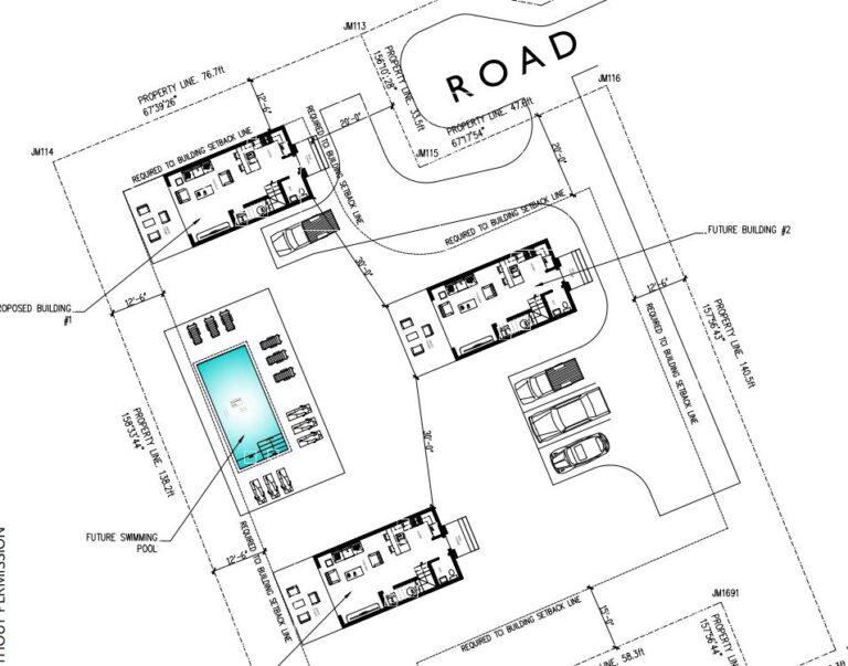 Plans drawing